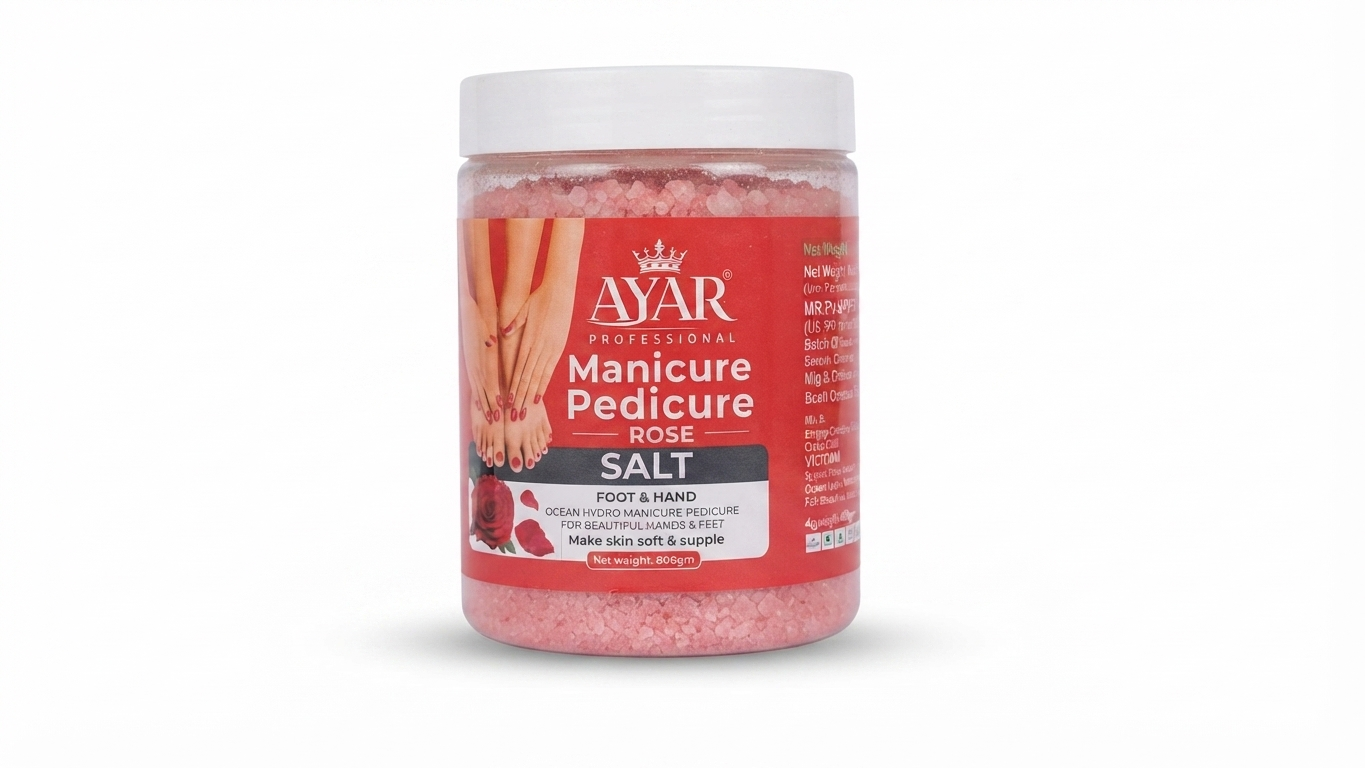 manicure pedicure rose salt – ocean hydra (800gm) manicure pedicure rose salt – ocean hydra (800gm)