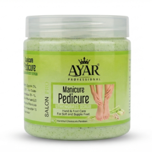 manicure pedicure lemongrass scrub (400gm)
